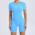 Aesthetic Form-fitting Athletic Sportswear Backless Jumpsuit for Women