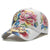 Sun-Ready Quick Dry Floral Baseball Cap for Summer Outdoor