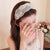 Women's Elastic Hollow Floral Lace Wide Headband for Women