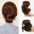 Easy Clip-On Bun Extension for Instant Volume and Style