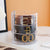 Rotating Multi-Layer Transparent Display Case Belt Organizer