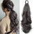 Ultra-light Soft Wavy Texture Ponytail Hair Extension with Rubber Band