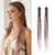 2-Piece Boho Ethnic Vibe Clip-in Ombre Dreadlocks Wig Hair Extension