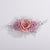 Elegant Rhinestone-encrusted Silk Flower Bridal Headpiece