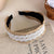 Rustic Bohemian Summer Style Wide-Brimmed Woven Headband