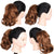 Short Wavy Claw Clip-On Ponytail Hair Extension for Women
