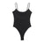 Flattering Fit Women's One-piece Backless Bodysuit