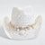 Women's Summer Must-Have Straw Hat with Shell Decor