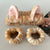 3pcs/set Cute Plush Cat Ear Wash Up Headband for Women