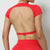Breathable Open Back Sports Tops for Active Women