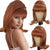 Voluminous Retro 1950s Bouffant Style Hair Wig for Classic Looks