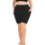 Women's Plus Size High-Waisted Workout Shorts with Dual Pockets