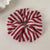Vibrant Large Stripes Pattern Knitted Elastic Ponytail Hair Ties