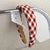 Red Series Textured Plaid Christmas Headband Collection
