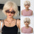Women's Layered Blonde Shag Wigs with Flattering Bangs Collection