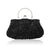 Women's Glittering Beaded Sequin Decor Clutch Handbag