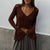 Summer-Ready Hollow Out Long Sleeve Crop Tops For Women