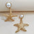 Summer Beach Fashion Starfish Earrings and Bangle Bracelet