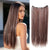 Shiny Metallic Glitter Tinsel Clip-In Hair Extensions