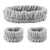 Spa-Ready Elastic Facial Headband and Wrist Strap Set