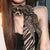 Fashionable Women's Chiffon Scarf with 3D Floral Accent