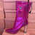 Women's Light-Up Transparent LED Party Boots with High Heels