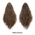 Voluminous Short Blonde Curly Clip-In Hair Extensions