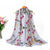 Embroidered Scarf with Floral Patterns Perfect for Every Season