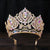 Elegant Silver Tiara Embellished with Sparkling Rhinestones