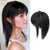 Braided Headband with Clip-In Hair Topper and Bangs