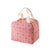 Cute Strawberry and Floral Print Thermal Insulation Lunch Bag