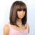Tangle-Resistant Bob Hair Wig with Soft Texture and Face-Framing Bangs