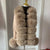 Women's Cozy Faux Fur Knitted Winter Fashion Cardigan Sweater