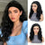 Heat-Resistant Black Short Wavy Curly Headband Wig for Women