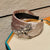 Retro Solid Color Velvet with Rhinestones Dragonfly Headband
