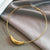 Trendy Fashion Stainless Steel Metal Tube Snake Chain Collar Necklace