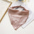 Elastic Flexible Satin Triangle Hair Scarf in Vibrant Colors