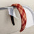 Red Series Textured Plaid Christmas Headband Collection