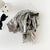 Retro-futuristic Bandana Headscarf with a Striking Metallic Texture