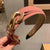 Women’s Wide Headband with Elegant Chain-Decorated