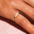 Women's Dainty Minimalist Cubic Zirconia Stackable Rings