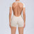Women's Padded Sporty Jumpsuit for Gym and Fitness Workouts