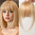 Natural Shades Clip-In Blunt Bangs Hair Extension for Women