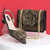 Sparkling Fashion Pair of Rhinestone-Studded Women's Shoes and Bag Set