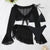 Complete 4-Piece Long-Sleeve Bikini Cover-Up Set for Women
