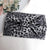 Women's Fierce Leopard Print Wide-Side Elastic Headbands