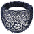 Women's Elastic Headbands with Faux Pearls and Floral Lace Details