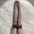 Stylish Appeal Over-the-Knee Lace Mesh Stockings for Women