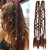 Clip and Go Braided Bohemian Vibe Hair Extension with Beads