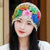 Handmade Crochet Flower Breathable Cap for Chic Summer Look